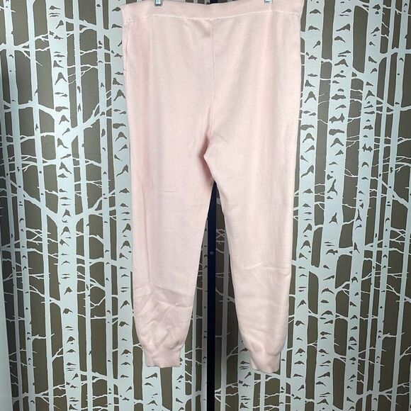Chico’s Zenergy Cotton Cashmere Cozy Jogger Pant Pale Dogwood NEW - Picture 4 of 10